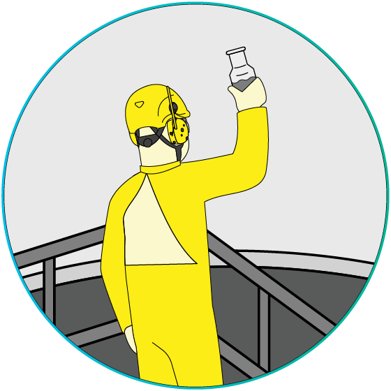 Final Sedimentation Illustration Icon