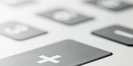 Calculator at dynamic angle
