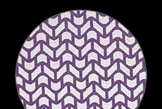 3M Xtract™ Cubitron™ II net disc 710W on black background
