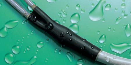 3M Heat Shrink Tubing protecting wires from moisture
