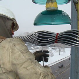 Picture of 3M ACCR being installed