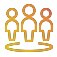 icon of three people