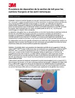 Image of Technical Bulletin: Roof Section Repair Procedure for Box Truck and Semi-Trailer - French