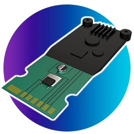Partially encapsulated circuit board 