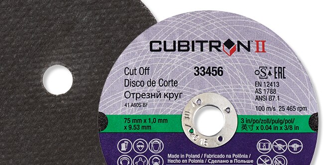 3M Cubitron II Cut-Off Wheels
