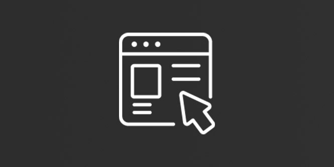 Website landing page icon.
