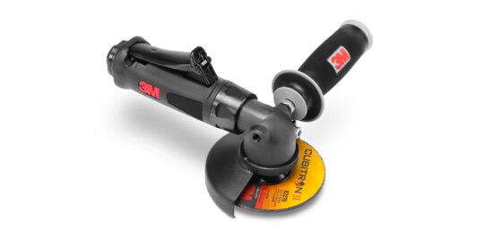 Hand held grinder.
