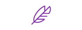 Low weight feather icon