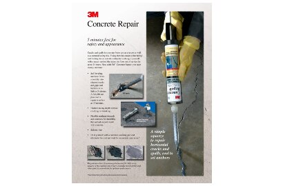 Cover image of the flyer Concrete Repair