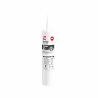 A tube of 3M&trade; Fire Barrier Sealant FD 150+ product with applicator 
