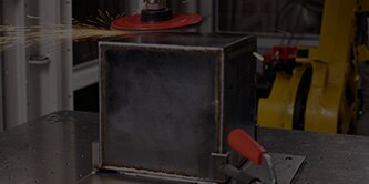 Robotics and automation system using Scotch-Brite Precisions Heavy Duty Surface Conditioning Disc
