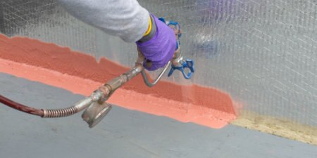worker applying 3M Fire Protection product
