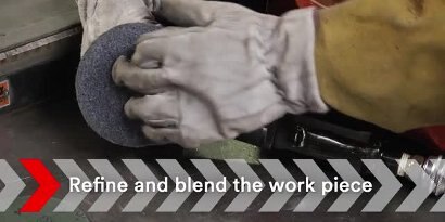 Blending and Finishing Metal
