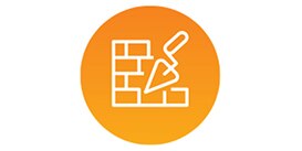icon of brick and trowel
