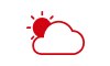 A weather icon.