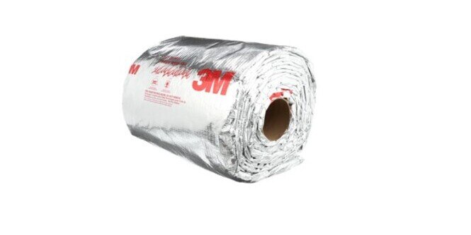 A roll of 3M™ Fire Barrier Plenum Wrap 5A+
