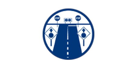 Stop-controlled intersections icon.
