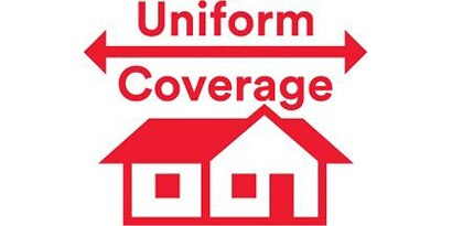 Uniform coverage
