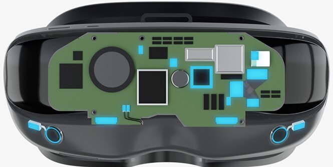 Video thumbnail of the inside of a VR/AR headset
