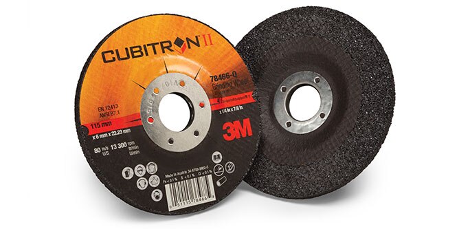 3M™ Cubitron™ II Depressed Center Grinding Wheel

