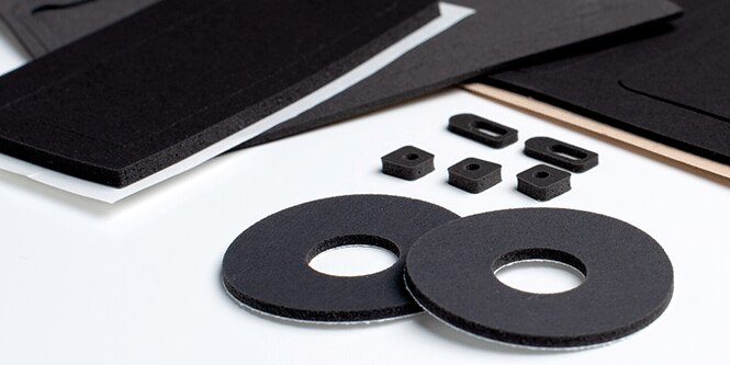 Image of production prototypes with 3M industrial adhesives and tapes solutions included
