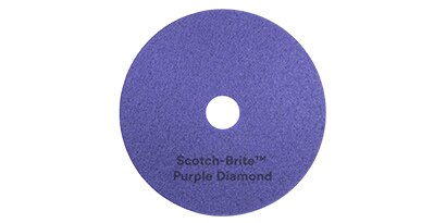 Scotch-Brite&trade; Purple Diamond Floor Pad Plus