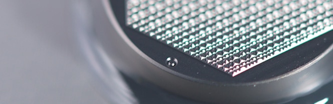 Close up of 3M™ CMP Pad Conditioner
