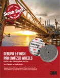 Front cover of Scotch-Brite Deburr and Finish Pro Unitized Wheels Brochure