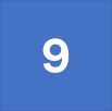 number 9 against a blue background