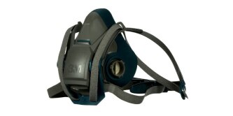 3M Rugged Comfort Quick Latch Half Facepiece Reusable Respirator
