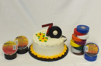 Vinyl Electrical Tape Anniversary
