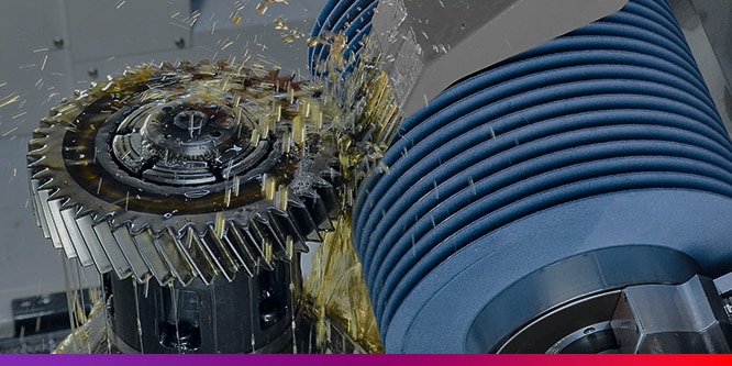 Image showing a Precision Grinding and Finishing system up close
