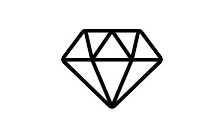 icon of diamond
