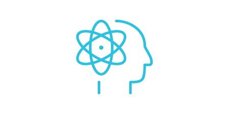 Innovation icon of a head with a nucleus.
