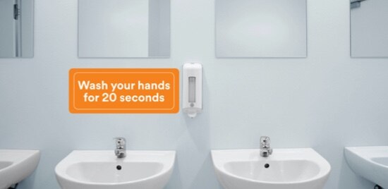 3M exterior wall signage solutions for COVID-19
