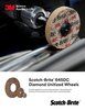 Scotch-Brite&trade; 645DC Diamond Unitized Wheels Flyer