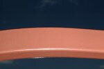 Strong top coated metal