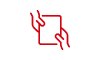 A collaboration icon.