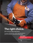 Front cover of 3M Abrasive for Right Angle System Brochure