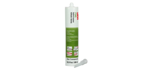Tube of 3M™ Adhesive Sealant 730 UV commonly used for panel sealing.
