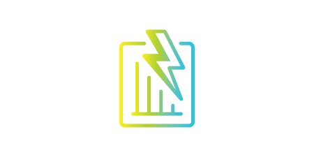 lightning bolt icon.
