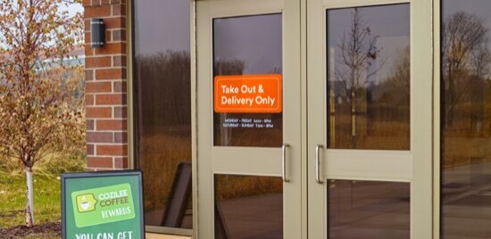 3M window signage solutions for COVID-19

